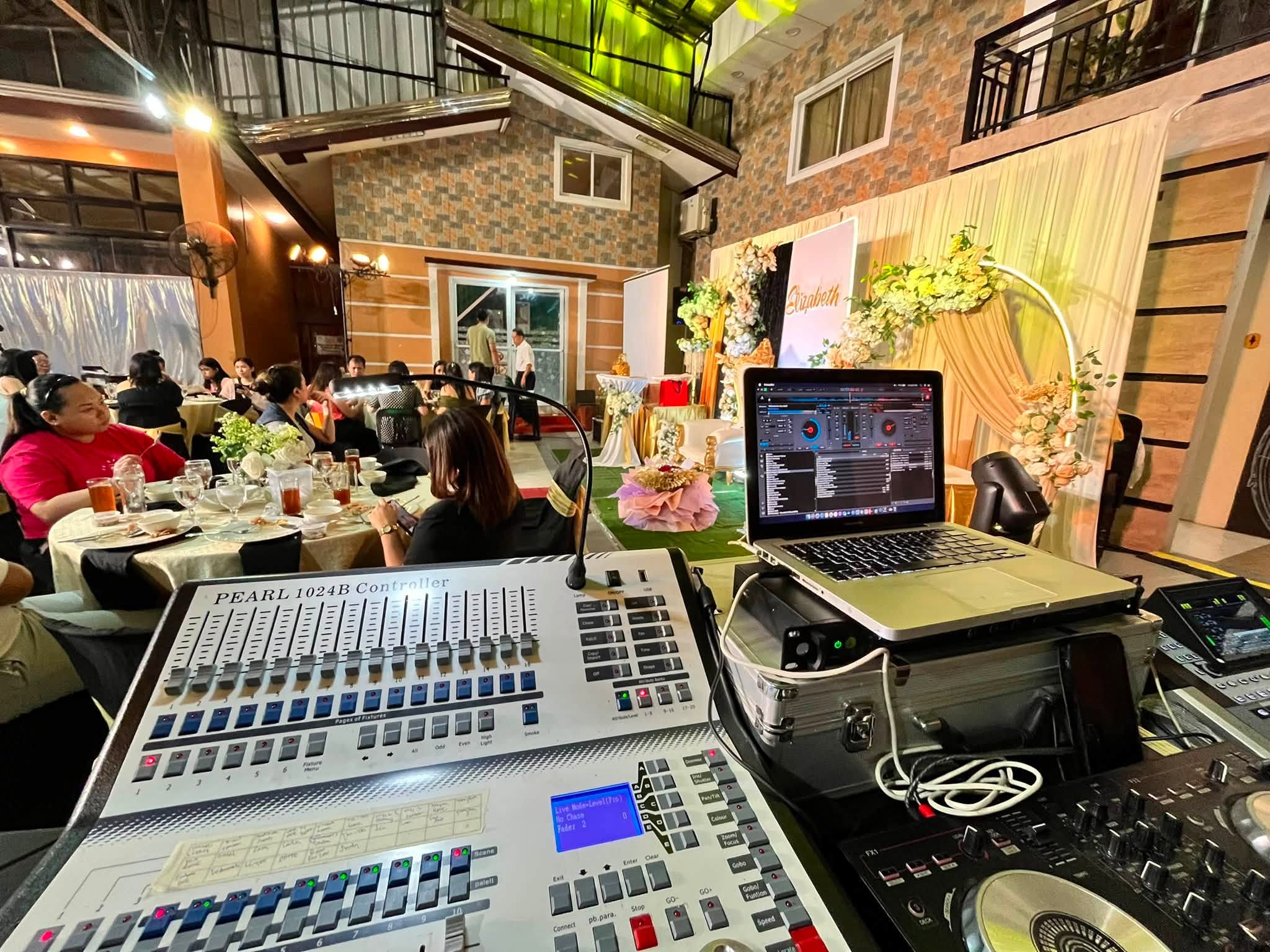 J&E Event DJ setup