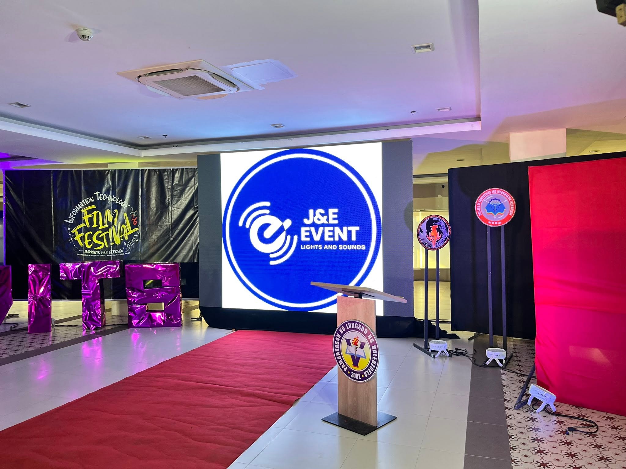 Stage and lights production